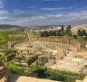 The Oval Plaza in Ancient Jerash.