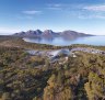 The Freycinet Peninsula on Tasmania's east coast has the state's most-visited national park. Saffire blends easily into this landscape.