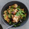 Add a Korean kick to roast chicken (and salad).