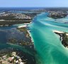 A scenic flights over the Lake Macquarie region.