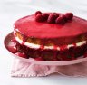 Helen Goh's raspberry bitters sponge cake - baking perfection. 