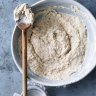 ***EMBARGOED FOR GOOD FOOD, JANUARY 22/19 ISSUE***
Dan Lepard's sourdough loaf with seeds and olives.
Dan Lepard's sourdough masterclass.
Photograph by William Meppem (photographer on contract, no restrictions)