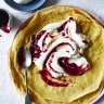 Adam Liaw's Swedish wholemeal pancakes.