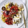 Andrew McConnell's tomato salad with Japanese flavours.