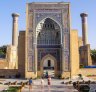 Tamerlane's tomb in Samarkand, Uzbekistan.