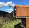 Clifftop at Hepburn's new villas are constructed from shipping containers.