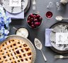 Christmas table setting.