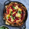***EMBARGOED FORÂ GOODÂ FOODÂ KITCHENÂ 2022, EPISODE 7, TUESDAY NOVEMBER 22***Â GoodÂ FoodÂ use only
Adam Liaw recipe: 'nduja margherita pizza
Photography by WilliamÂ MeppemÂ (photographer on contract, no restrictions)