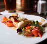 Ora King salmon marinated in 18-year-old Japanese whisky.