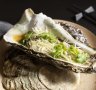The XXXL oyster at Yugen can weigh up to one kilogram and measure up to 30 centimetres.