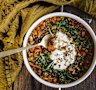 Sri Lankan-spiced lentil and bean soup.