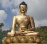 The 50-metre-tall golden Buddha that sits on a hill overlooking the city of Thimpu. 