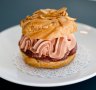 Go-to dish: Chicken liver Paris-Brest with onion jam.
