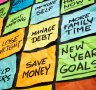 New Year's resolutions and actions