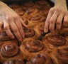 Oven fresh: The star turn is the cinnamon scroll at Turramurra's Flour Shop.
