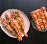 Prawns with 'nduja.
