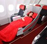 Thai AirAsia X's premium seats convert to a lie-flat bed - something most other low-cost airlines' premium seats don't offer.
