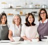 Monday Morning Cooking Club (from left): Merelyn Frank Chalmers, Lisa Goldberg, Natanya Eskin and Jacqui Israel.