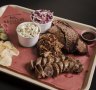 Must-try dish: Meat plate with sides for one, $35. 