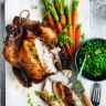 Adam Liaw's classic roast chicken.