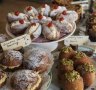 Cherry Moon's counter brims with baked treats.
