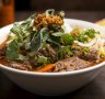 Cambodian five-spice noodle soup.