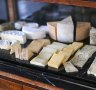 Vue de Monde's all Australian cheese trolley.