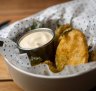 Go-to dish: Potato cakes with saltbush.