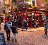 Dublin's cultural quarter offers a lively nightlife.