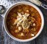***EMBARGOED FOR SUNDAY LIFE, JUNE 16/19 ISSUE***
Adam Liaw recipe : Whole chicken and vegetable soup
Photograph by William Meppem (photographer on contract, no restrictions)