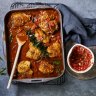 Tamarind and tomato chicken curry
