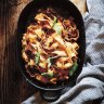 Tagliatelle with beef short-rib ragu.