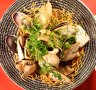 Go-to dish: Pipis with ginger and shallot and noodles.