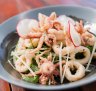 Salt and pepper squid. 