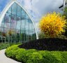 Chihuly Garden and Glass, a museum in Seattle, Washington, showcases the glass art of Dale Chihuly.