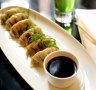 Crab gyoza at Hotel Montefiore.