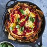 Margherita pizza with a kick.