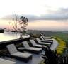 Poolside at Hacienda Alta Gracia, Costa Rica.