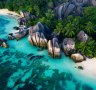 Beautiful beach with white sand on a tropical island in the Seychelles - The famous beach of Anse d'Argent in La Digue cr: iStock (downloaded for use in Traveller, no syndication, reuse permitted)Â 
xxsixbestindianoceans
Six of the best Indian Ocean islands.