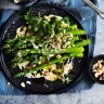 Asparagus recipe: Asparagus and hazelnut salad with creamy dressing