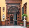 The front entrance to Casa Aliaga, the oldest house in the southern hemisphere.