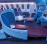 The current busines class on board a LATAM 787-8.
