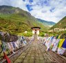 The Trans-Bhutan Trail, a more than 400-kilometre-long hiking track leads clear across the centre of the country.