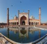 Jama Masjid mosque in Delhi. 