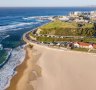 Nobbys Beach and Fort Scratchley.