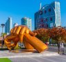 2E0J571 SEOUL, KOREA, NOVEMBER 7, 2019: Gangnam style monument in Seoul, Republic of Korea SunJan22CoverGangnam

Photo: Alamy