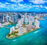 Miami Florida's downtown district.