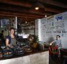 Ora cafe in Manly, where the feature wall tells a nutritious story.