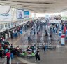 Arturo Merino Benitez International Airport, Santiago, Chile.