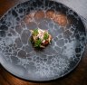 Sweetbreads with shiitake and buckwheat glaze.